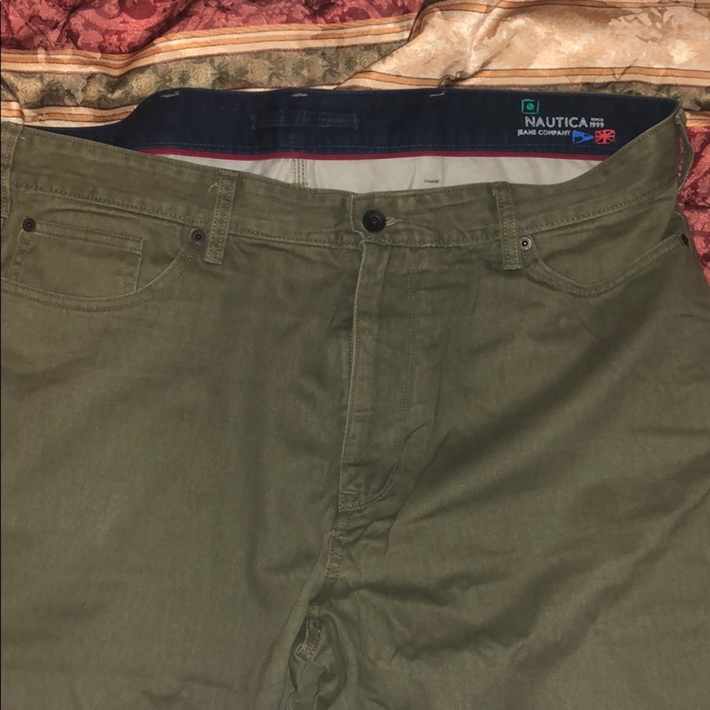 Olive green Nautica Jeans pants